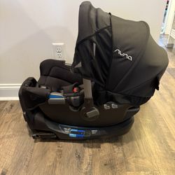 Nuna PIPA RX Car Seat + Base – Great Condition 
