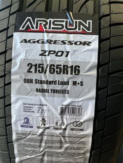 215 65 16 Arisun aggressor