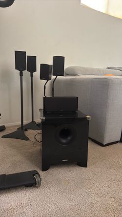 Energy Take Classic 5.1 Home Theater Speaker System + ESW-8 Subwoofer