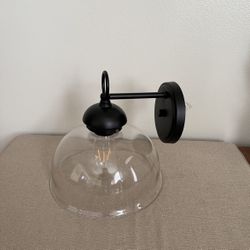 New Black Wall Lamp Whit Light 💡 ( Only One ) 