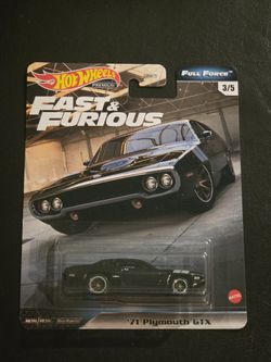 Hot Wheels Fast & Ferious Premium  71 Plymouth GTX