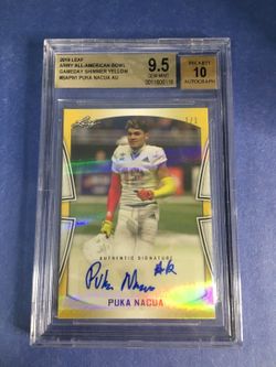 Puka Nacua 1/1 auto