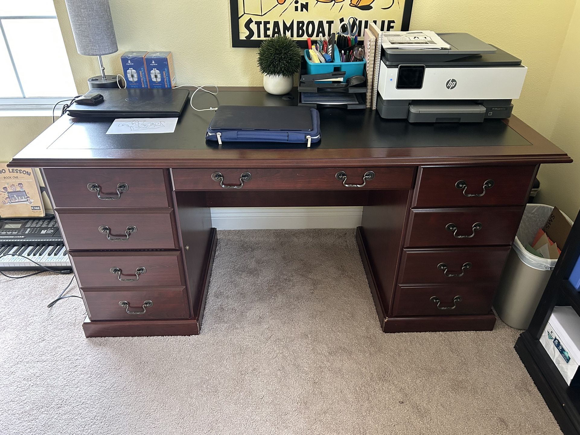 Desk- 63 Inches Long