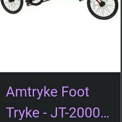 Amtryke Foot Bike 