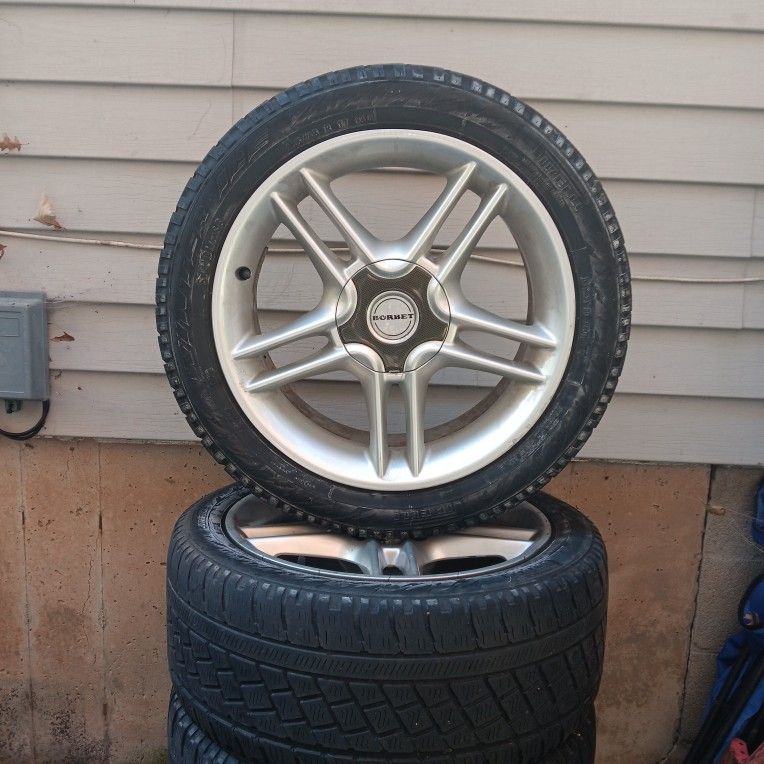 Pirelli Tires With Borbet Rims 
