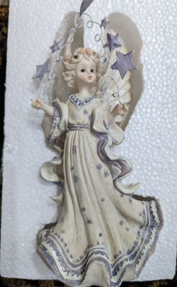 Twilight Blue & Ivory Angel - Heavenly Helper 