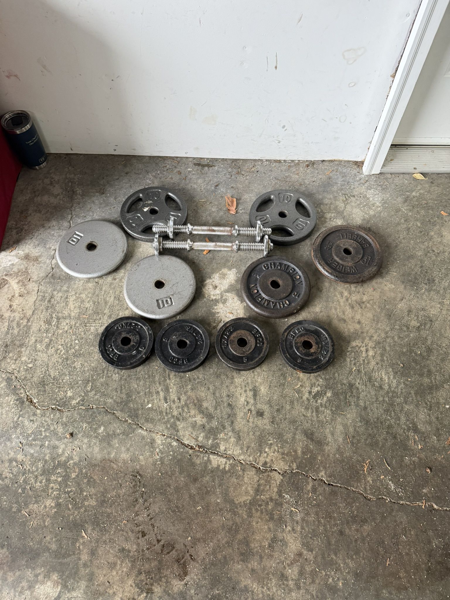 Free Weights And Dumbbell Handles