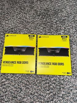 Corsair vengeance RGB 64gb ram (6400 MHz)