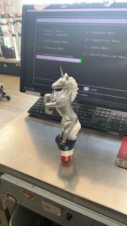 Pabst Blue Ribbon Unicorn pull Tab