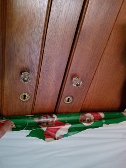 Old Armoire Dovetailed