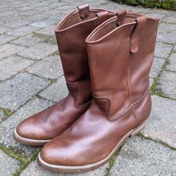 Red Wing 391 Men's Leather Boots- Size 13 Thumbnail