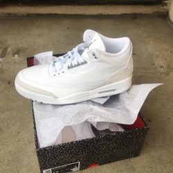 New Men’s Air Jordan 3 Retro “Pure Money” size 12