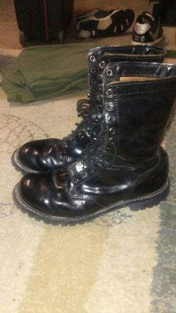 Carolina military boots (size 12)