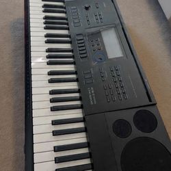 Used Casio CTK-6200 Keyboard + X Stand (NO CORDS)