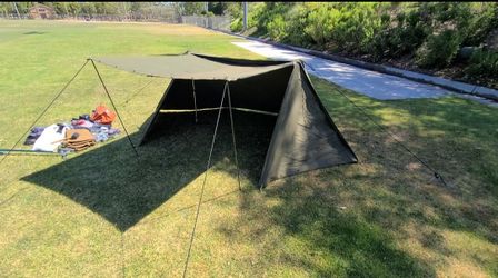 U.S. Pup Tent, WWII, Army + Complete bundle for solo camping