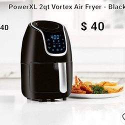New Power xl 2 qt Vortex Air Fryer Black