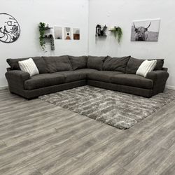 Gray Sectional Couch - Free Delivery 