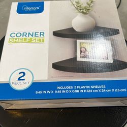 Corner Shelf Set