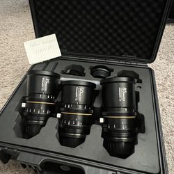 Greatjoy 1.8x Anamorphic Lens Set! (Amber Flare)