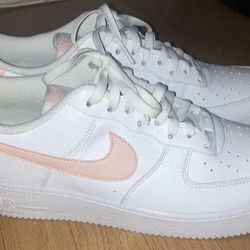 Nike Air Force 1 '07 Next Nature Men’s Size 14 White/Pale Coral