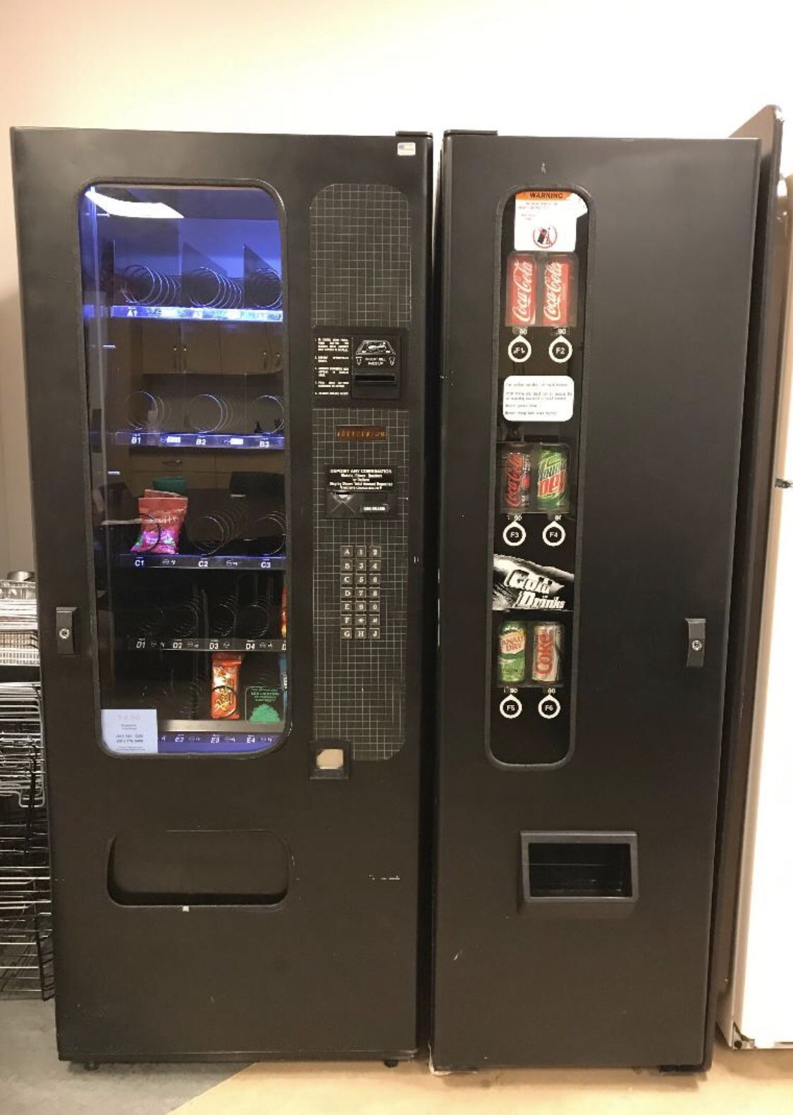 Vending machines