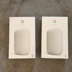 Google Nest Audio Speakers - Brand new
