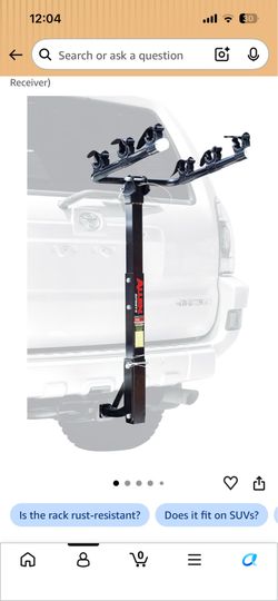 Allen Sports Deluxe 3-Bike Hitch Rack — Used Once — $50