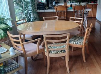 Table with Six Chairs