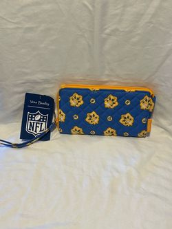 Vera Bradley NFL Quilted Wristlet Wallet