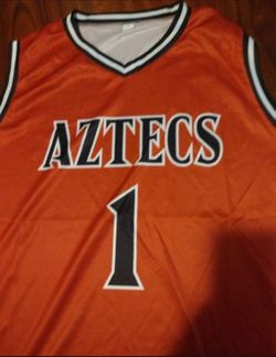 San Diego State Aztec Basketball Jersey #1 Size 2XL