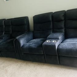 (2) Couch With One Coffee Table 