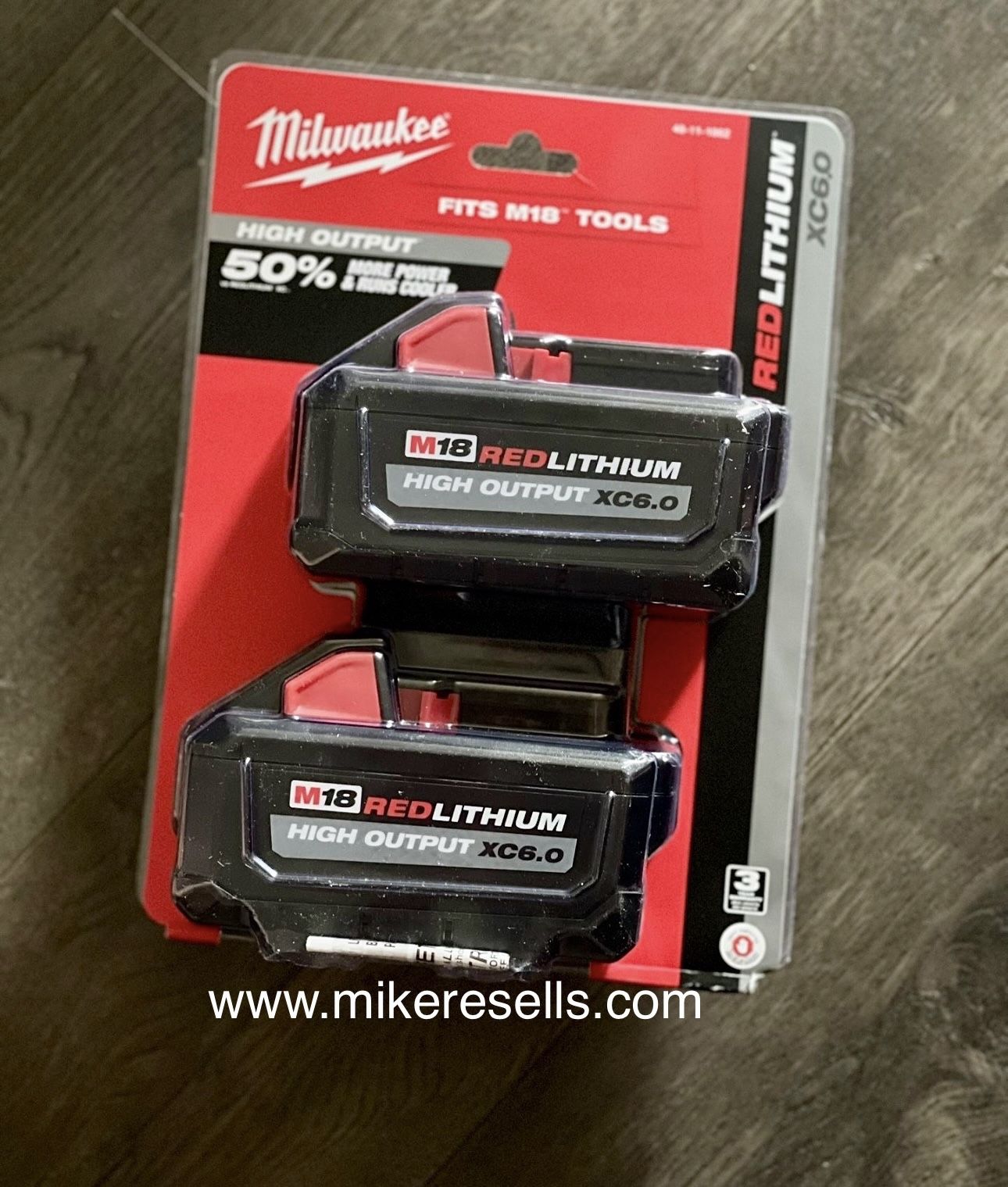 Milwaukee M18 High Output 6.0 Battery (2-pack)