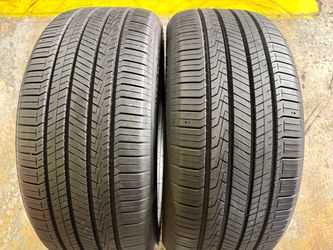 Two Tires 235/45/18 Hankook Ventus S-1 EV like new with 95% Left Electric Tesla used
