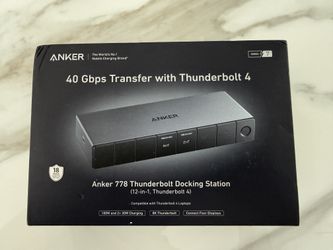 Anker 778 Thunderbolt Docking Station (12-in-1, Thunderbolt 4)