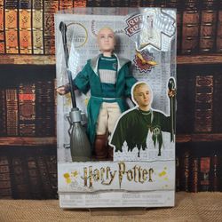 Harry Potter Draco Malfoy Quidditch Quadribol Robes 10.5" Doll Action Figure