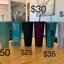 Starbucks Studded Tumblers 