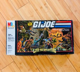 Yo Joe! G.I JOE “Live the Adventure” Board Game (Milton Bradley 1986)