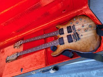 MOONSTONE ELECTRIC GUITAR DOUBBLE NECK