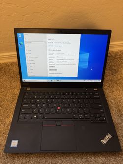 Lenovo T490 i7 16GB RAM