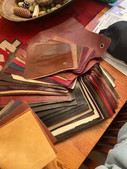 Leather scraps