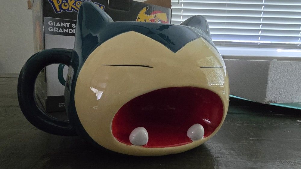 Giant Pokemon Snorlax Mug Brand New