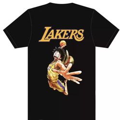 Lakers X One Piece Collab Shirt Official Merch $150