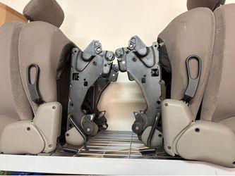 2002 Chrysler  Town and Country mini van rear seats.