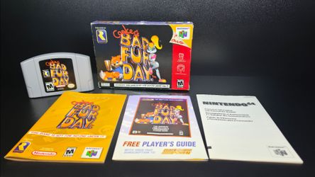 Conkers Bad Fur Day Nintendo 64 CIB