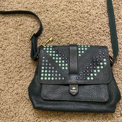 Patterned Fossil Crossbody Purse 