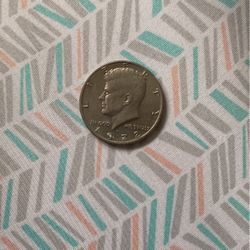 1972 US 50 Cent Coin