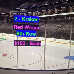 Kraken Red Wings Tickets 