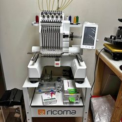 Ricoma EM-1010 Single-Head Multi Needle Embroidery Machine
