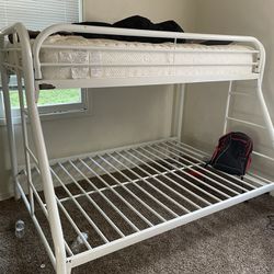 Metal Bunk Beds With Twin Mattress