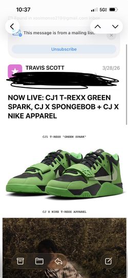 CJ1 T-REXX “Green Spark”